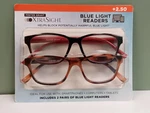 Xtrasight By Foster Grant Reading Glasses Kinley (2 Pack) Blue Light. Fixed Price $14.99.