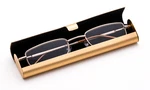 Gold Slim Travel Reading Glasses Compact Design Readers Light Weight With Case. Fixed Price $16.95.