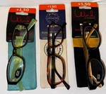 Dr Dean Edell (1 Pr) Wink (2 Eyewear Reading Glasses New Readers +1.50 Mag. Fixed Price $14.50.