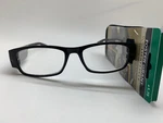 Foster Grant Lightspecs +1.75 Lloyd Black Readers Lighted Reading Glasses. Fixed Price $9.95.