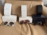 Prada Sunglasses 3 Pars Lot For Parts Lens Scratched Frames In Good Condition. Fixed Price $249.99.