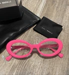 Zigi + Marais Pink Edit Neon Blue Light Eye Glasses. Fixed Price $27.00.