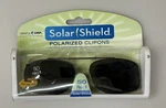 Solar Shield Polarized Clip On Sunglasses (50 Rec 1) With Case. Fixed Price $14.99.