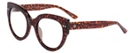 Sito Shades Good Life Designer Reading Glasses Amber Cheetah Round 54MM. Fixed Price $89.95.