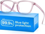 Gaoye Blue Light Glasses For Computer & Gaming - Medium, Transparent Brown. Fixed Price $13.35.