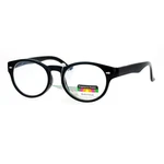 SA106 Oval Horn Rim Multi 3 Focus Progressive Reading Glasses. Fixed Price $13.99.