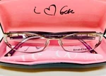 New Bebe Eyeglasses Frames Shiny Silver Brave BB5019 Smoky Womens SZ52 Gunmetal. Fixed Price $28.90.