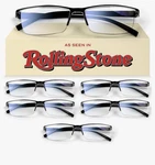 Gaoye 6PACK Executive Style Reading Glasses For Men With Blue Light Filtering. Fixed Price $18.00.