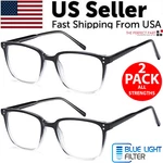 2 Pk Unisex Blue Light Blocking Reading Glasses Computer Readers For Women. Fixed Price $10.49.