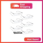 Boost Eyewear 6 Pack Reading Glasses, Clear Half Rim Frames, For And Women,. Fixed Price $21.96.