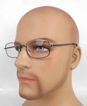 Reading Eyeglasses Essentials Jacob Metal Frame Gun (#1030). Fixed Price $6.49.