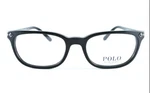 Brand New Polo Ralph Lauren PH2149 5001 Black Authentic Eyeglasses 52-18-145 Mm. Fixed Price $45.02.