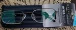 Foster Grant +2.00 Gunmetal Semi-rimless Reading Glasses CT1117 H15. Fixed Price $32.11.