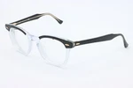 New Ray Ban Rb 5398-F Hawkeye 2034 Black Clear Authentic Frames Eyeglasses 50-21. Fixed Price $81.94.
