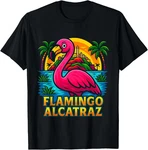 Funny Meme Florida Everglades Flamingo Alcatraz Women T-shirt. Fixed Price $13.19.