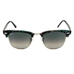 Ray Ban RB1255/71 Clubmaster Sunglasses Blue & Black Acetate Frame Gradient Lens. Fixed Price $87.99.