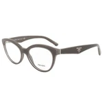 Prada VPR11R Brown UAM-1O1 Plastic Cat Optical Eyeglasses Frame 52-17-140 Rx. Fixed Price $183.60.