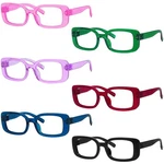 Fancy Screwless Metalless Reading Glasses For Women Spring Hinges 6 Pack Ladi.... Fixed Price $21.60.