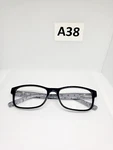EV1 Eyeglasses Black Plastic. Fixed Price $15.00.