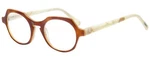 Calabria Eb Heda Letus Round Reading Glasses +7.00 Tortoise Marble White Horn Wo. Fixed Price $49.95.