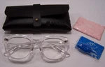 Feisedy Retro Square Thick Big Frame Blue Light Blocking Reading Glasses +3.00. Fixed Price $22.00.
