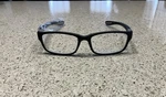 New Foster Grant Black Reading Glasses +2.50 Nwt 53-17-143 Readers. Fixed Price $9.75.