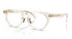 New Moncler Eyeglasses 2004D 3003 50-21 145 Transparent Butter & Gold Frames. Fixed Price $479.99.
