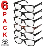 Womens Reading Glasses Unisex Spring Hinge 6 Pack Readers Bulk New. Fixed Price $14.95.
