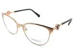 New Versace Eyeglasses Mod. 1271 1412 54-18 140 Rose Gold Frames W/ Medusa Logos. Fixed Price $399.99.