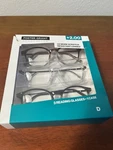 Foster Grant Style Reading Glasses 3 Pack +2.00 Open Box. Fixed Price $10.00.