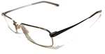 Nike 4193 256 Gold Metal Rectangle Brown Eyeglasses Frame 53-18 145 Read. Fixed Price $29.72.