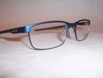 New Oakley Eyeglasses Steel Plate Ox 3222-03 Powder Midnight 54MM Rx Authentic. Fixed Price $189.99.