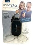 Thinoptics Keychain Readers Case Rectangular Reading Glasses Black +1.50. Fixed Price $16.00.