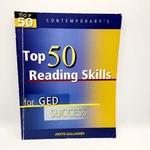 Book Top 50 Reading Skills For Ged Success Paperback By Gallagher Judith. Fixed Price $17.00.