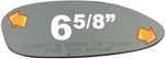 New Convex Right Power Replacement Mirror For 03-08 Bmw Z4 W/o Backing Plate. Fixed Price $26.57.