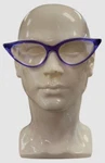 $125 Colors Optics Women's Purple Cat-eye Reading Glasses +1.50 Sz 57-18-145. Fixed Price $27.26.
