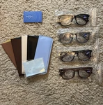 Bls Blues 4 Pack Reading Glasses +2.5 Light Blocking Readers - Open Box. Fixed Price $10.00.