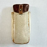 Vintage Buxton Leather Case With Belt Loop - Glasses, Small Tools, Accessories. Fixed Price $16.00.