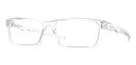 New Oakley Overhead Eyeglasses OX8060-0357 57-16 138 Large Polished Clear Frames. Fixed Price $174.99.