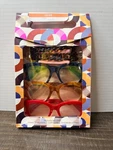 Optique +3.00 Reading Glasses Set Pairs Case & Eyewear Holder. Fixed Price $14.99.