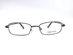 New Nautica Grey Gun Metal Rectangular Glasses N7211 030 49 17 145. Fixed Price $114.00.