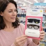 Vince Camuto Reading Glasses Pack +2.50 Reader & Sun -case Nib. Fixed Price $25.00.