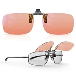 Goiteia Fl-rose Migraine Glasses-amber Clip-on Medium, M: 60*40MM. Fixed Price $34.02.