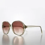 Round Clear Frame Women's Bifocal Reading Sunglass 1.25 Dipter- Alice. Fixed Price $25.00.