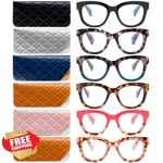 Zxyoo Blue Light Blocking Reading Glasses - 3 Pack Women Spring Hinge. Fixed Price $44.99.