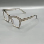 The Book Club Harlots Bed Smoke Cat Eye Glasses 51-21-143 Blue Light Tech +0. Fixed Price $18.98.