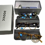 Doovic Design Eyewear Pk +1.25 Blue Filter Readers Glasses NEW/B32. Fixed Price $8.63.