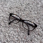 Burberry Eyeglasses 2201-F 3002 Polished Dark Havana Square Frame Italy. Fixed Price $37.80.