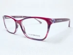New Emporio Armani EA3073 5389 Women's Violet Rectangle Eyeglasses Frames 54/16. Fixed Price $99.99.