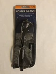 Foster Grant +1.75 Lens Black Frame Eyeglasses 53-18-137 PD58.5MM MS1220. Fixed Price $11.91.